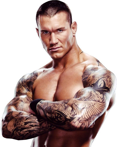 WWE Randy Ortons tattoo artist wins case over designs in game  BBC News